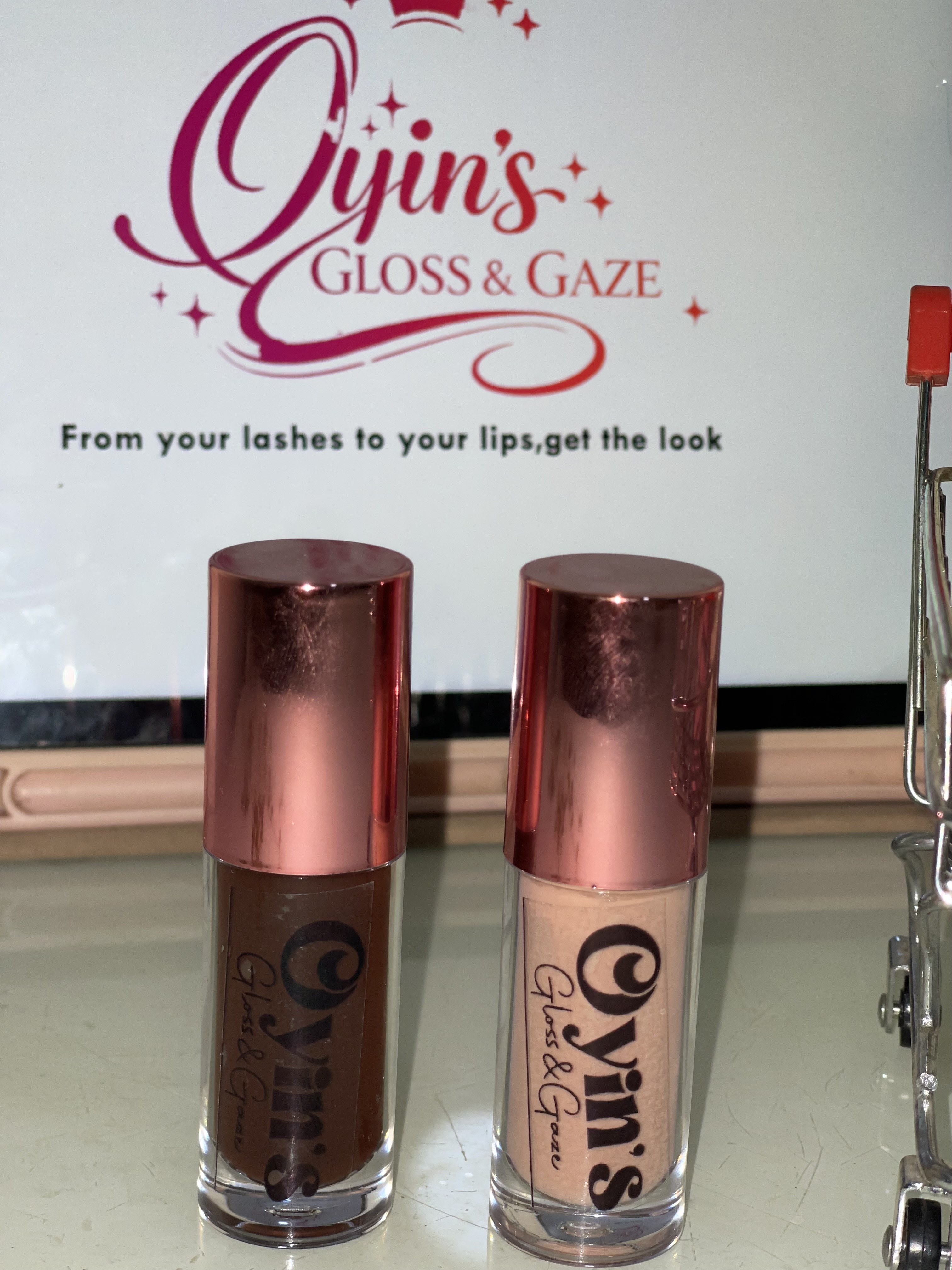 Nude and Choco gloss