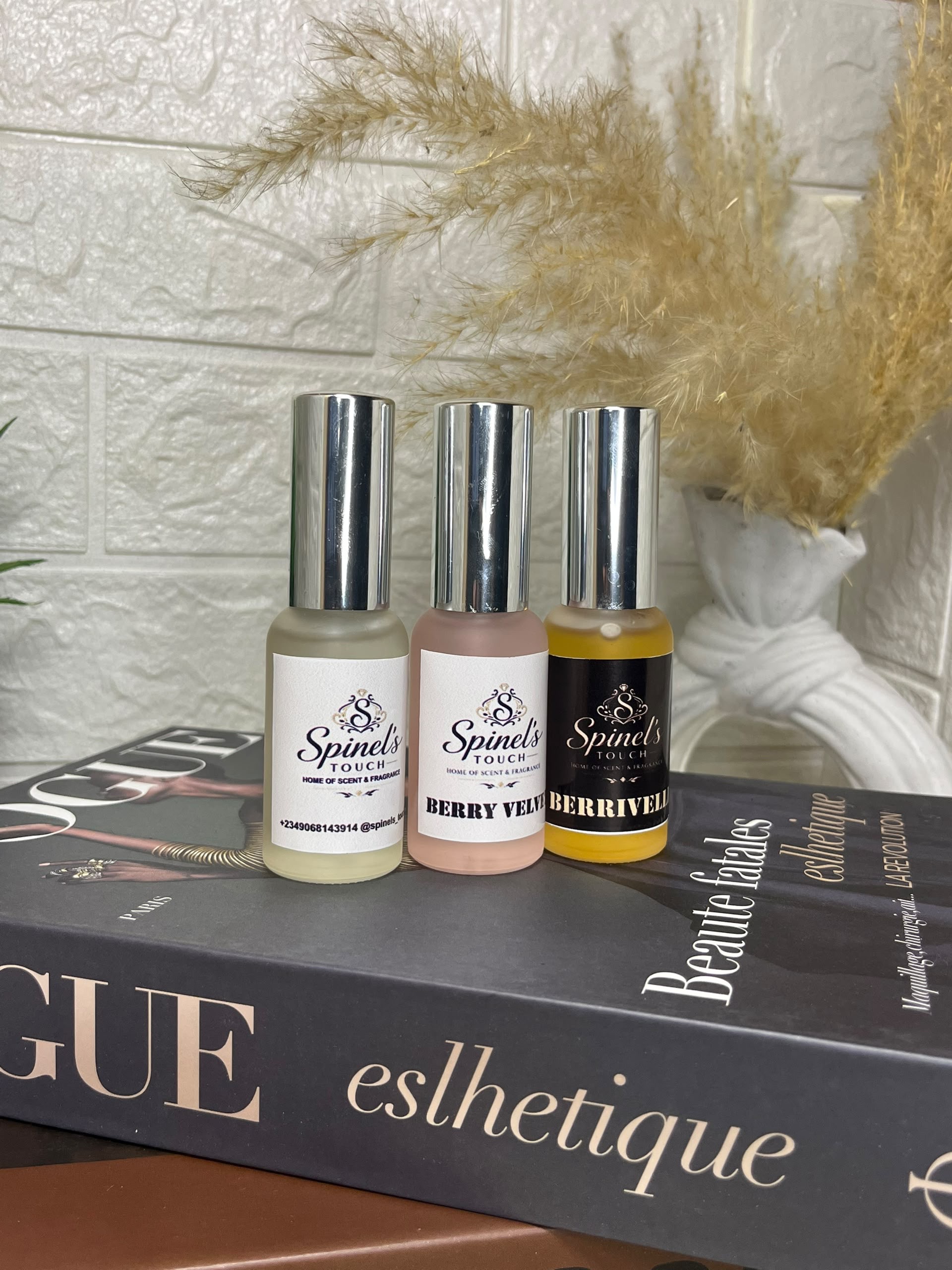 30ml glass bottle room spray