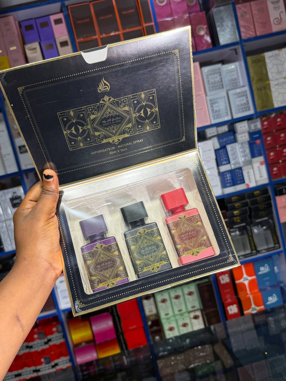 Badee al oud (3 in 1) gift set by lattafa